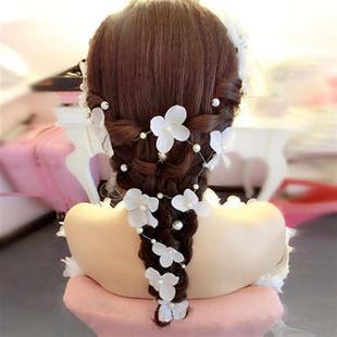 花片满天星 韩式新娘头饰头花朵发朵 新娘饰品