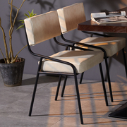 美式工业风loft椅设计师创意，个性复古家具，铁椅咖啡厅休闲靠背餐椅