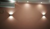 松下LED壁灯6W简约现代方形床头客厅过道楼梯灯具HHBQ1004W