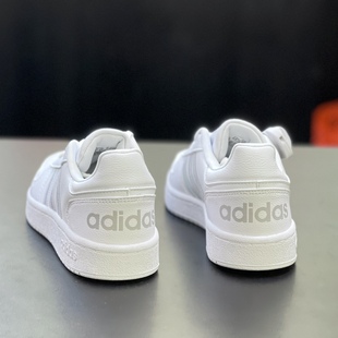 adidas阿迪达斯女鞋，夏款低帮透气小白鞋，运动休闲板鞋fw3535