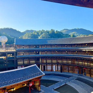 永定土楼香叙·天涯明月，沉浸式剧场主题，民宿-古风主题大床房1晚