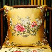 中式绣花抱枕枕套古典客厅，沙发枕头轻奢靠枕腰枕床头，靠包靠垫(包靠垫)