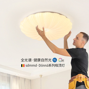 比利时SDMMD简约护眼柔光卧室吸顶灯现代法式led客厅卧室主灯