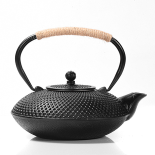 玄逸堂铸铁铁壶茶壶烧水壶日式提梁壶，功夫茶具煮茶壶复古软装摆件