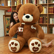 1.6毛绒玩具泰迪熊猫超大号，公仔抱抱熊布娃娃玩偶，米大熊狗熊女孩2