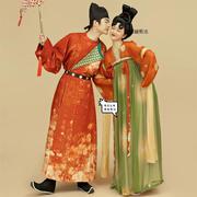 影楼复古中式唐宫夜宴情侣主题婚纱摄影服装写真拍照唐装汉服