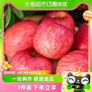 陕西洛川苹果丑苹果冰糖苹果10斤装新鲜水果脆甜红富士整箱