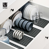 umbra抽屉收纳分隔板多功能置物架子，组合隔板碗架碟架餐具收纳架