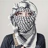 阿拉伯方巾战术围巾，防风厚款纯棉头巾，军迷户外沙漠头巾