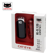 CATEYE猫眼HL-EL135+TL-LD135-R前灯尾灯套装 自行车灯山地车灯