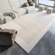 客厅地毯侘寂风高级轻奢地毯沙发茶几，毯加厚地垫现代简约房间地毯