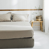 北欧简d约纯色床垫，保护套全棉水洗，棉床上用品1.8米单件床单床