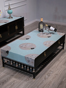 现代简约中式布艺茶几布1211新中式餐桌布长方形防尘盖布家居台布