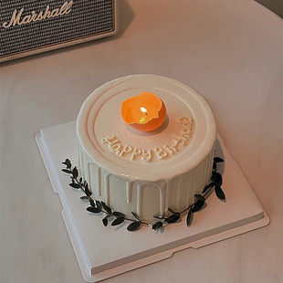 网红破壳日蛋糕装饰摆件鸡蛋壳生日蜡烛创意蛋壳蜡烛女神生日插件