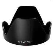 EW-78D遮光罩 EOS 80D 60D 70D适用于佳能18-200 28-200 72mm