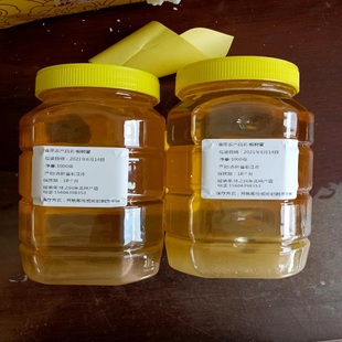 东北特产长白山天然椴树蜜野生花蜜黑蜂蜜未加工2斤装