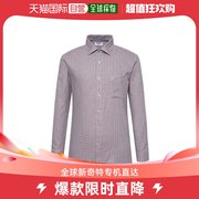 韩国直邮renoma 衬衫 (乐天百货店)先染 桃红色 格纹 长袖 普通版
