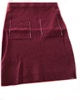 亏清断码m1580元灰色，酒红色高端羊毛双面针织半身裙中裙包臀裙
