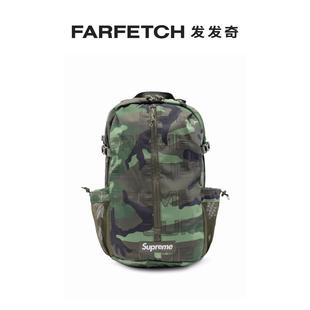 Supreme男女通用logo印花双肩包FARFETCH发发奇