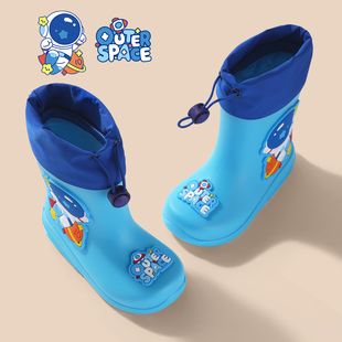儿童雨靴男童女童水鞋幼儿园宝宝小学生防水防滑胶鞋女款小孩雨鞋
