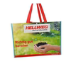 hellweg蓝小树加厚编织布购物袋买菜袋大容量，收纳环保袋折叠