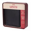 levi’s李维斯(李维斯)男款钱包对折做旧复古短款皮钱包商务零钱包