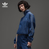 Adidas/阿迪达斯三叶草女子运动休闲复古牛仔卫衣外套夹克 H11515