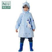 天堂雨衣大小号儿童雨衣幼儿园小学生全身行走户外游玩雨披带