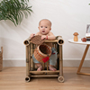 婴儿椅餐椅纯手工天然环保宝宝椅潮汕传统母子椅竹椅子婴儿吃饭椅