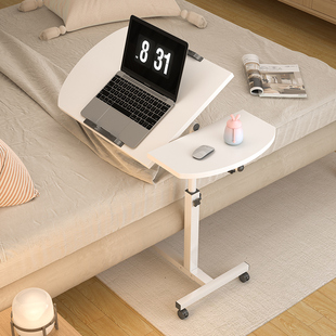 床边桌子可移动升降折叠桌便携学生简易电脑桌家用卧室床上懒人桌