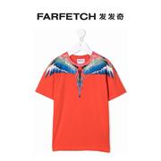 Marcelo Burlon County Of Milan童装翅膀印花T恤FARFETCH发发奇