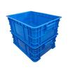 加厚400-160塑料箱长方形 蓝色C收纳塑料周转箱工业仓库周转塑胶