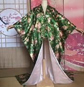 花魁和服中华吴服打褂汉服，晨袍秀禾服新娘礼服，振袖日式和风可定制