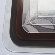 无味pvc桌布软玻璃防水防烫防油免洗透明磨砂餐桌垫茶几垫水晶板