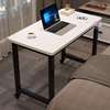 家用办公书桌学生写字桌床边桌可移动小桌圆角卧室带轮电脑学习桌