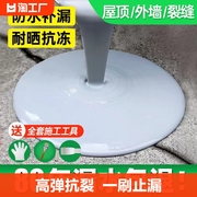 屋顶防水补漏材料房顶楼顶漏水专用涂料，屋面外墙补漏王防漏(王防漏)胶渗透