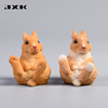 jxk16侏儒兔，宠物兔子手办模型，可爱迷你萌系小动物潮玩具摆件