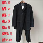 vintage古着西装西裤两件套西服日本Y'S山本耀司修身外套男XF1-15