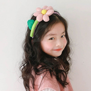 韩国宝宝立体大花朵，发箍女童公主可爱简约头箍女孩超仙不伤发头饰