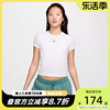 耐克女短袖夏季刺绣logo圆领，透气运动高腰半袖垂感t恤fv5509-100