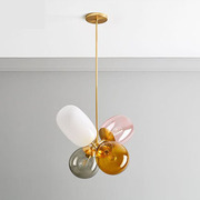 北欧简约儿童房气球玻璃，吊灯个性创意，客厅餐厅卧室装饰设计师吊灯