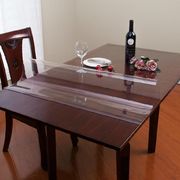 环保160cm*10米塑料PuVC透D明桌垫磨砂桌布防水防烫茶几水晶板