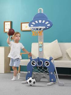 儿童篮球架可升降室内宝宝玩具球1-2-3-6周岁，男孩家用投篮框架子