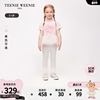 TeenieWeenie Kids小熊童装24夏季女宝宝圆领网纱短袖T恤