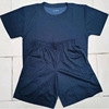 纯藏青色际华3543体能服短袖体能训练服体能短袖夏季速干圆领T恤