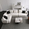 aurtop意式转角l型，布艺沙发大户型，客厅北欧现代简约设计师沙发