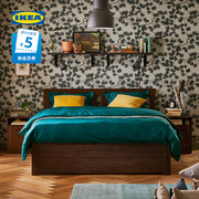 IKEA宜家SONGESAND松耶桑德储物双人床架主卧北欧简约家具现代