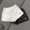 Adidas 三叶草夏季黑白简约透气休闲训练运动短裤 HC2047 HC2045