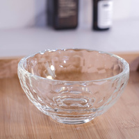 。透明调面膜碗玻璃精油，碟加厚美容院小碗，精油碗皮肤管理工具硅胶