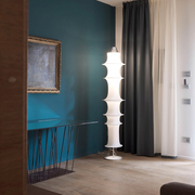 意大利落地灯客厅卧室书房设计师创意装饰民宿日式长条竹竿落地灯